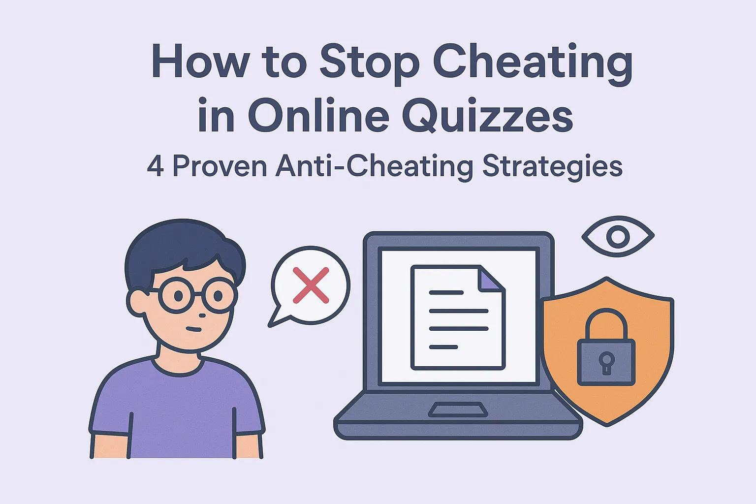 How to Stop Cheating in Online Quizzes: 4 Proven Anti-Cheating Strategies