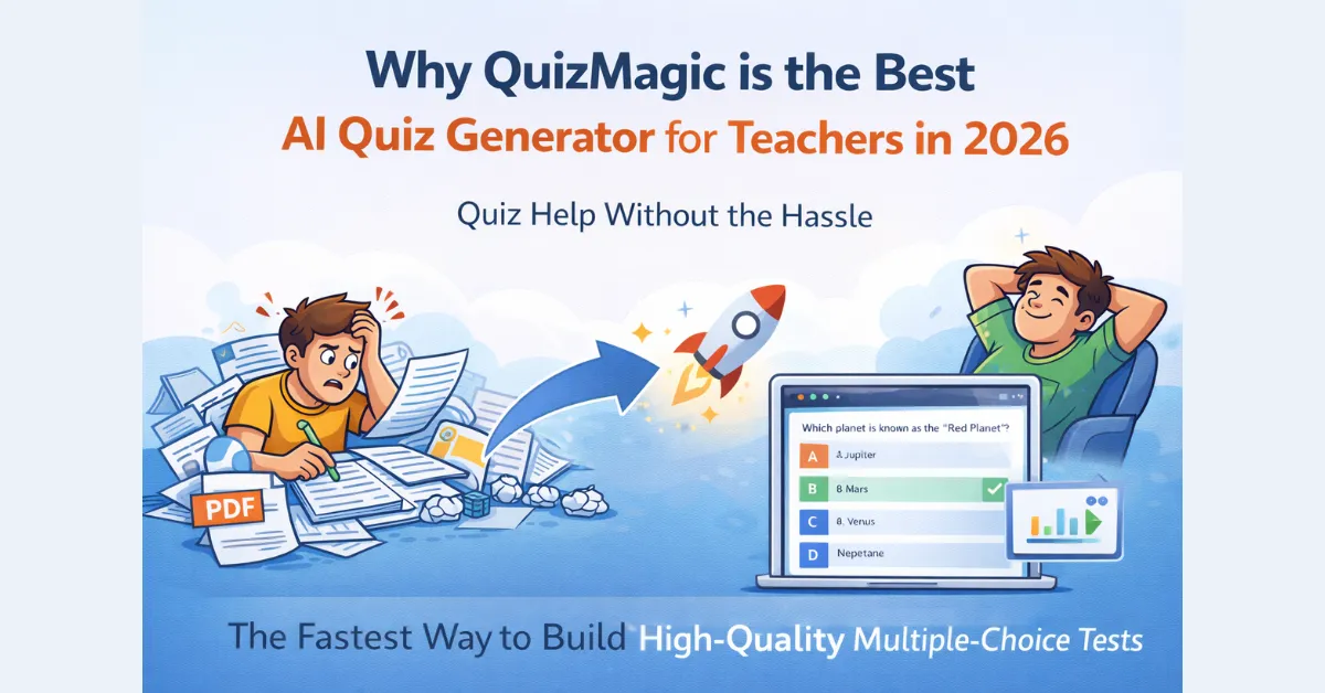 Why QuizMagic is the Best AI Quiz Generator for Teachers in 2026